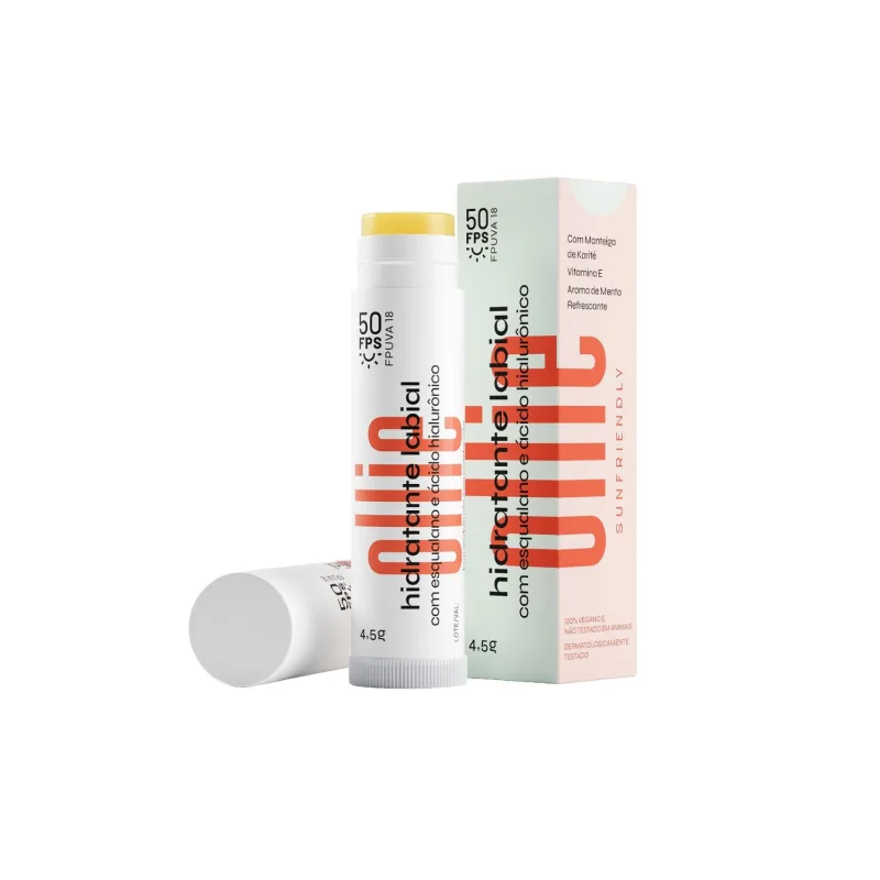 Protetor Solar Labial Ollie Hidratante Fps50 4,5g - Ollie