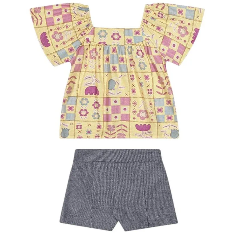 Conjunto Infantil Elian 8 Amarelo (MP)