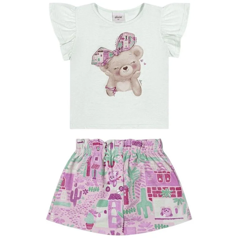 Conjunto Infantil Elian 3 Verde Claro (MP)