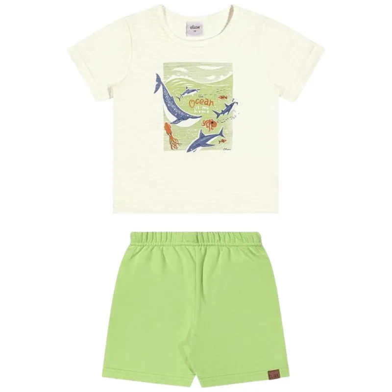 Conjunto Infantil Elian 1 Ocean Verde (MP)