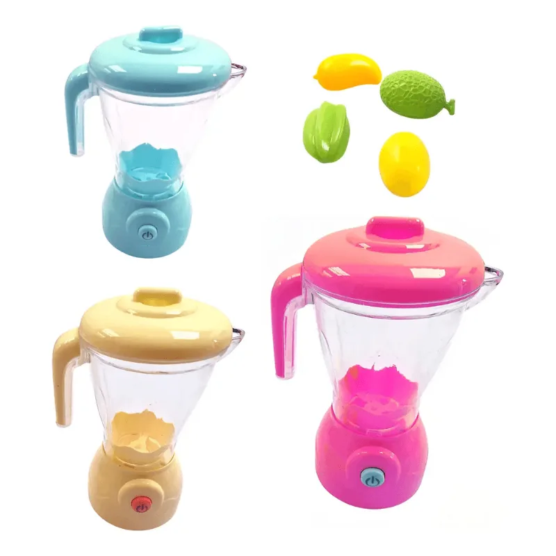 Liquidificador Mini com Frutas e Acessórios - Mega Toys