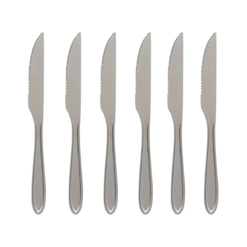 Jogo de Facas Inox Vista Home com 6 Unidades