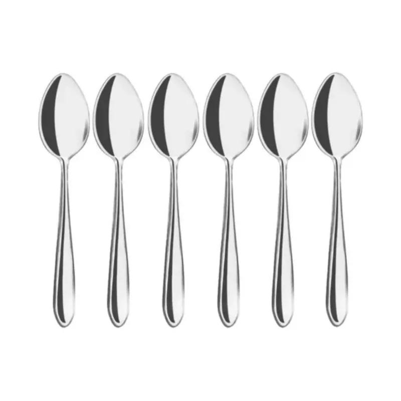 Jogo Colheres Inox Vista Home com 6 Unidades
