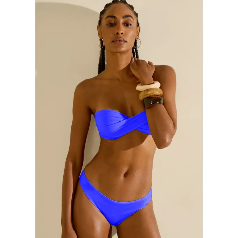 Calcinha Morena Rosa Inteira Média Azul Escuro M