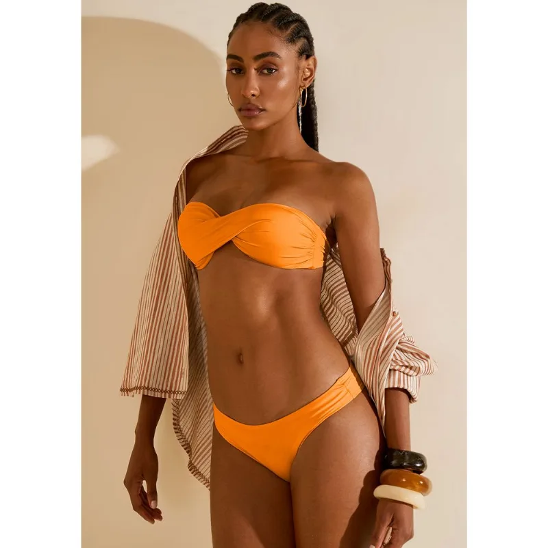 Busto Morena Rosa Tomara Que Caia Com Bojo Laranja P