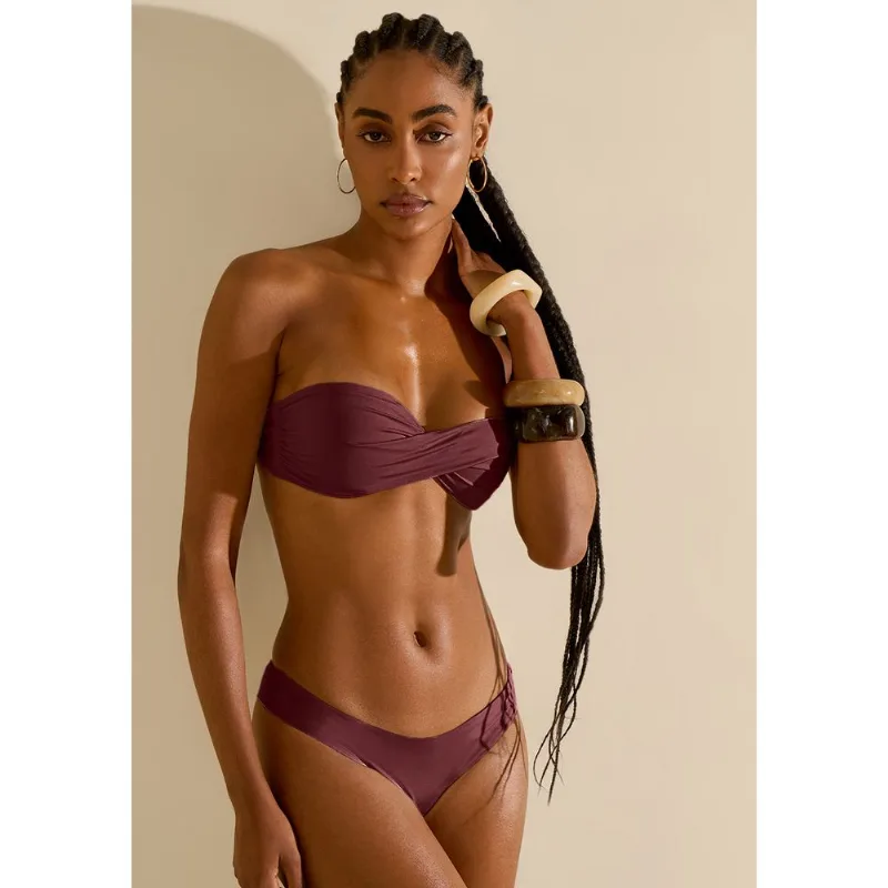 Calcinha Morena Rosa Inteira Média Roxo PP