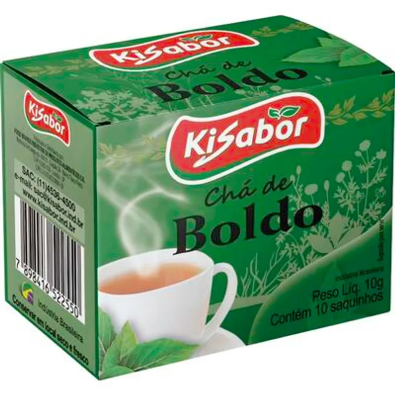 Chá Kisabor Boldo 10g