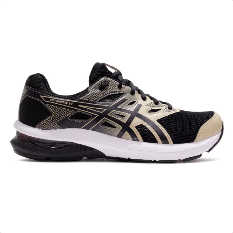 Tênis Asics Shogun ST Masculino 41 / Preto / Dourado