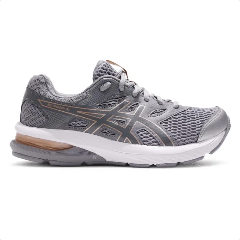 Tênis Asics Shogun ST Feminino 40 / Cinza / Branco