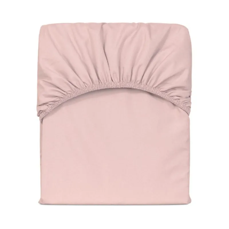 Lençol Avulso Queen Slim com Elástico Micropercal 200 Fios - Rose - Casa Modelo Enxovais - Cama, Mesa E Banho