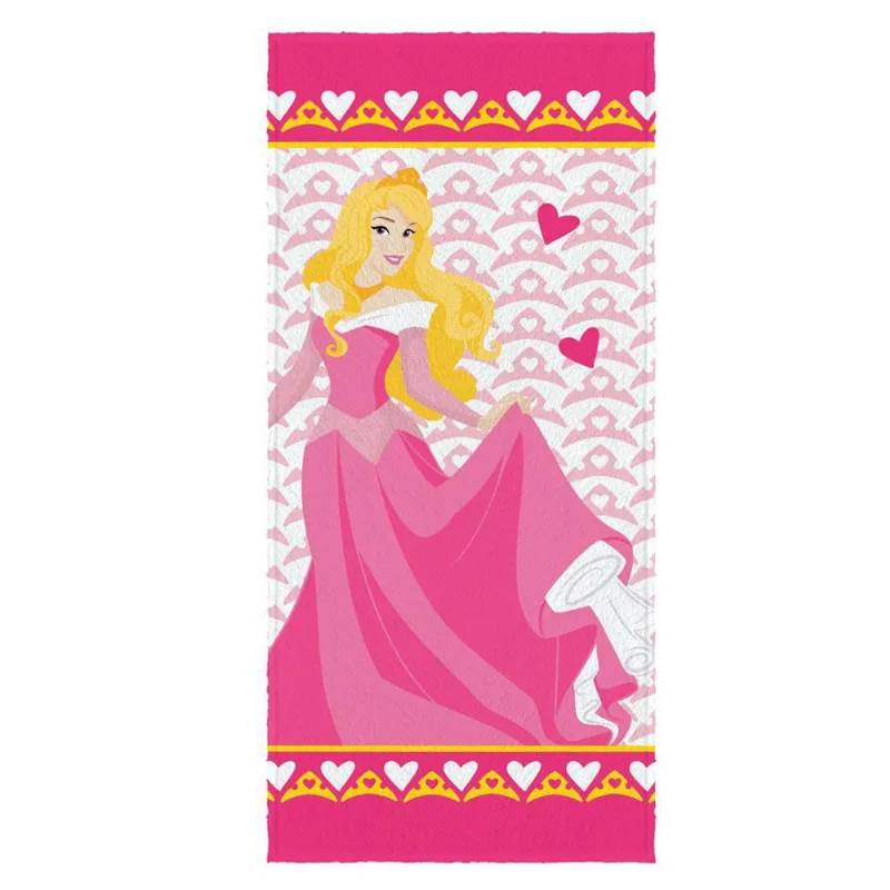 Toalha De Banho Infantil Felpuda Lepper Princesas Estampa