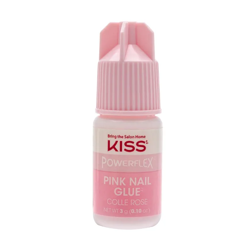 Cola para Unha Postiça Powerflex Pink - Kiss New York