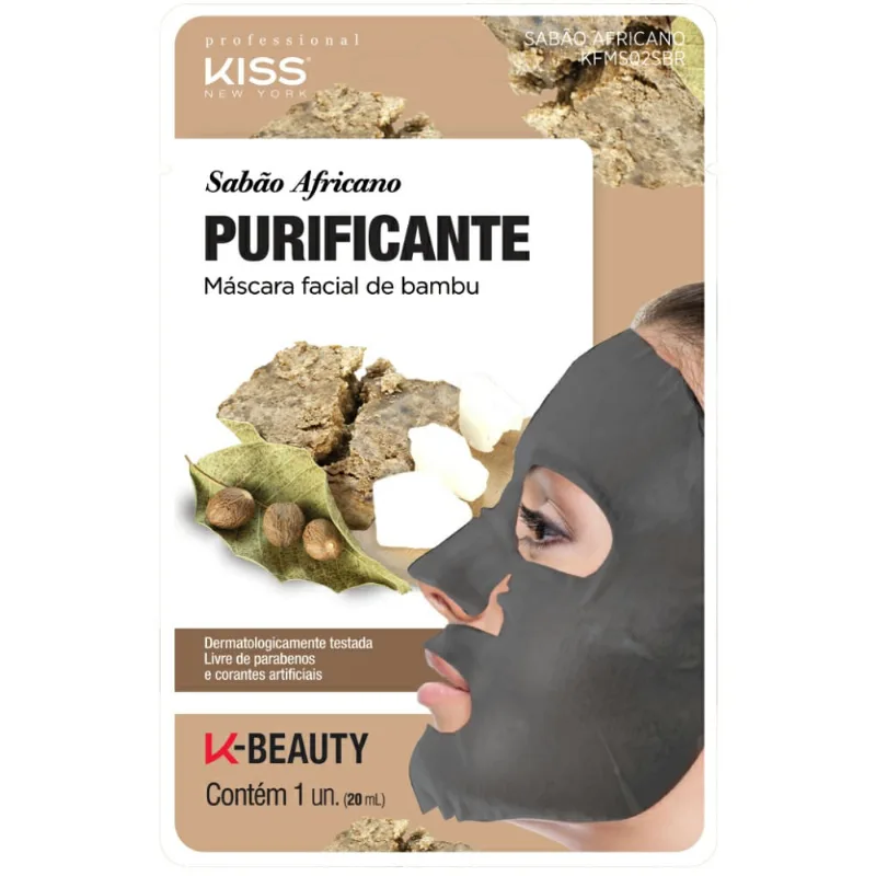 Máscara Kiss Ny Sabão Africano 20ml