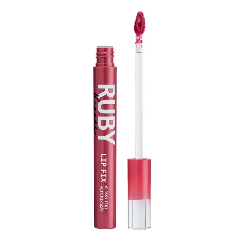 Ruby Kisses Lip Fix Glossy Tint - Berry Charm