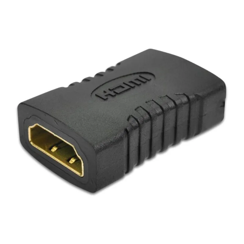 Kit 25x Adaptador Emenda HDMI Fêmea para HDMI Fêmea, Alongar Cabo Prolongador Junção, Conector Extensor Universal, TV, Monitor, Notebook, Projetor
