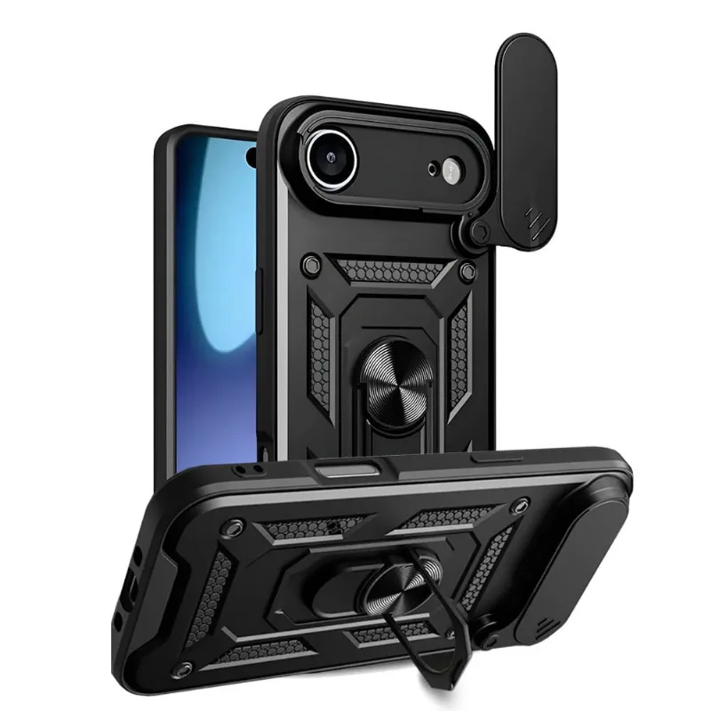 Capa Capinha Case Compatível Com Iphone 17 Air - Protetora Militar Resistente Anti Impacto Queda Armadura Defender