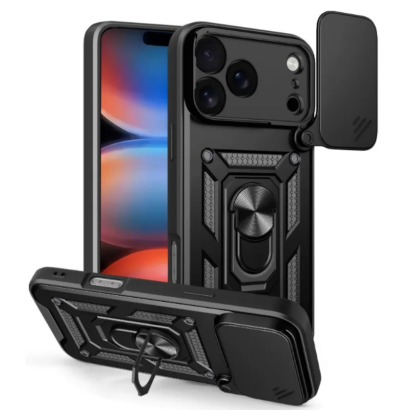 Capa Capinha Case Compatível Com Iphone 17 Pro - Protetora Militar Resistente Anti Impacto Queda Armadura Defender