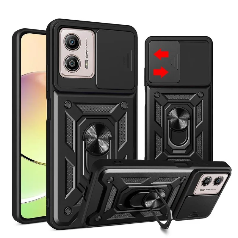 Capa Militar para Motorola Moto G23 - Capinha Case Protetora Anti Impacto Queda Armadura Resistente
