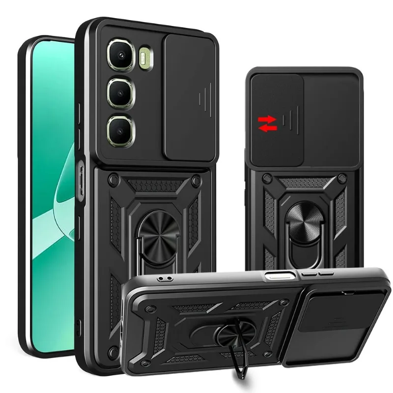 Capa Capinha Case Para Infinix Hot 60i 4g - Protetora Militar Resistente Anti Impacto Queda Armadura