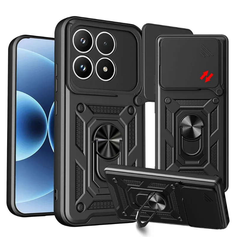 Capa Militar P/ Xiaomi 17 Normal Capinha Case Protetora Anti Impacto Queda Armadura Resistente