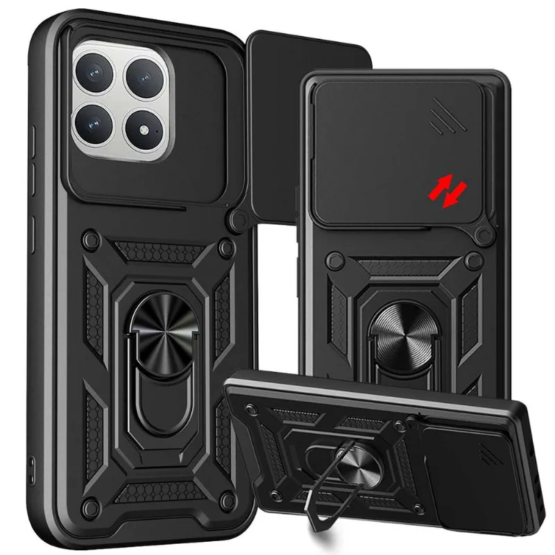 Capa Capinha Case P/ Poco F8 Pro - Militar Protetora Anti Impacto Queda Armadura Resistente
