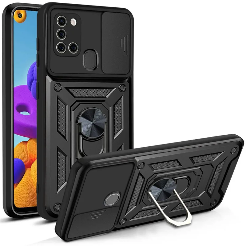 Capa Capinha Case P/ Samsung Galaxy A21s Militar Protetora Anti Impacto Queda Armadura Resistente