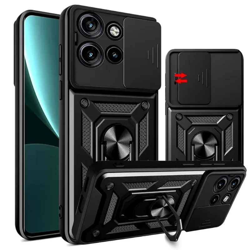 Capa Militar Para Motorola Moto G15 Power Capinha Case Protetora Anti Impacto Queda Armadura Resistente