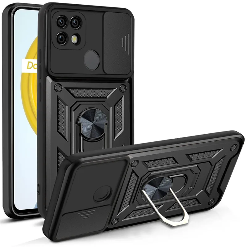 Capa Militar P/ Realme C21 Capinha Case Protetora Anti Impacto Queda Armadura Resistente