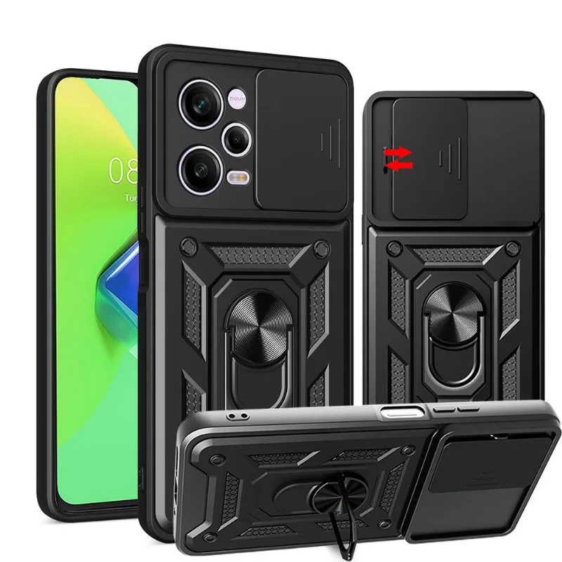 Capa Militar Para Poco X5 Pro Capinha Case Protetora Anti Impacto Queda Armadura Resistente