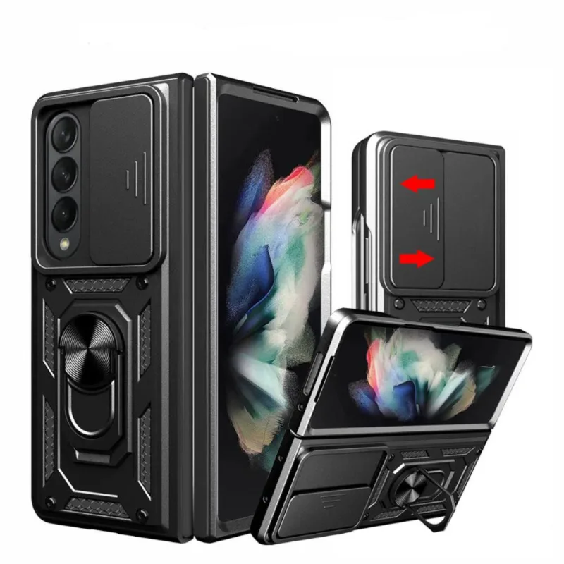 Capa Militar P/ Samsung Galaxy Z Fold 4 Capinha Case Protetora Anti Impacto Queda Armadura Resistente
