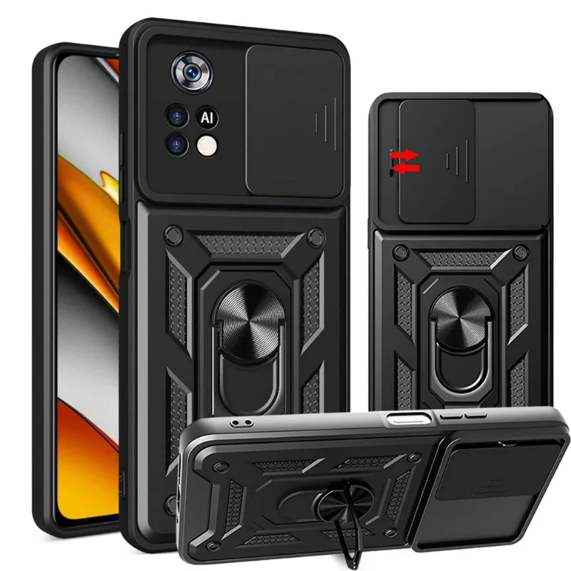 Capa Militar P/ Poco X4 Pro Capinha Case Protetora Anti Impacto Queda Armadura Resistente