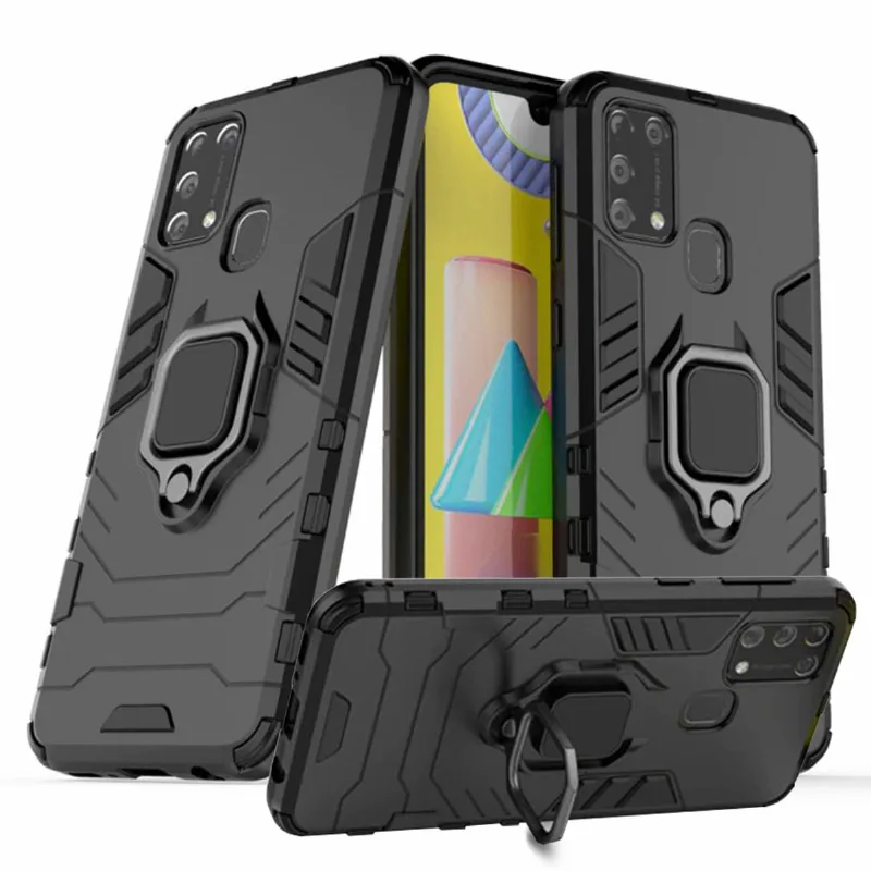 Capa Militar P/ Samsung Galaxy M30s Capinha Case Protetora Anti Impacto Queda Armadura Resistente