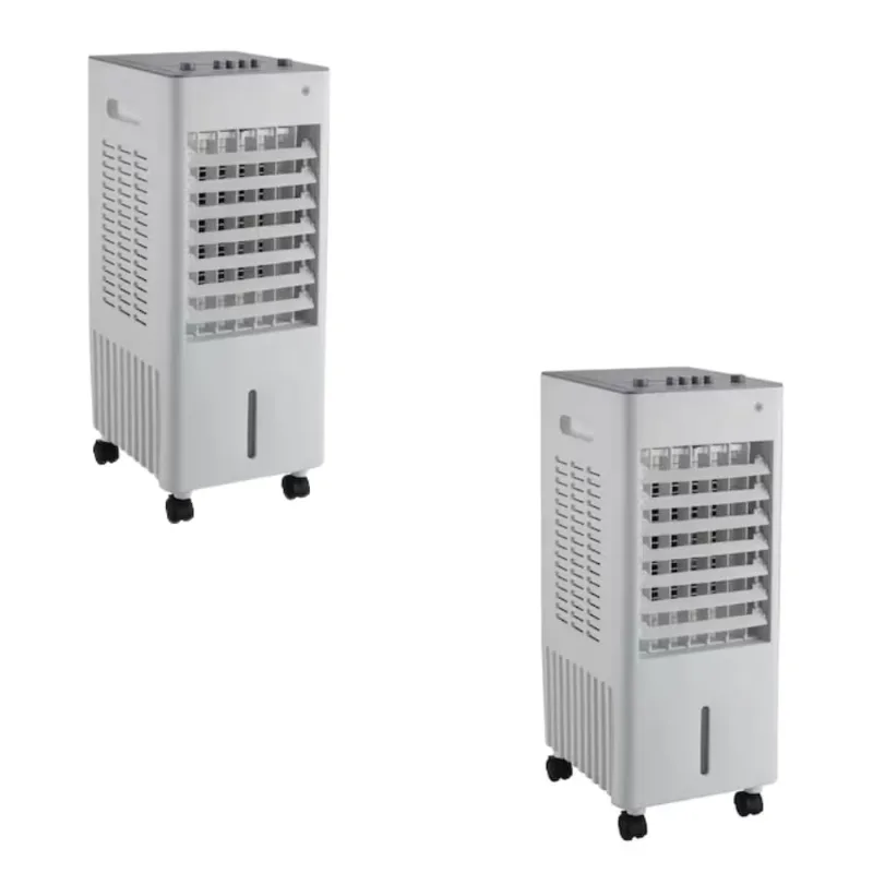 Kit 02 Climatizador De Ar 110v Umidificador Portátil 8 Litros Praxis Cp08