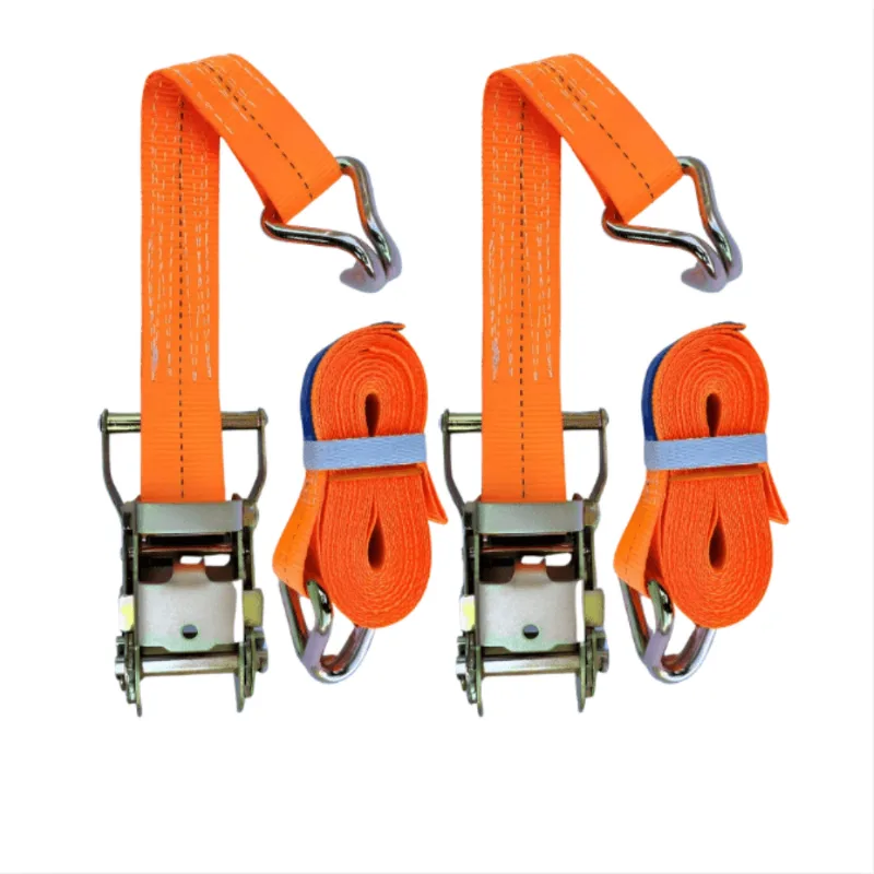 Kit 2 Cintas Com Catraca Para Amarração De Carga 15 Tonelada 9 Metros Muke Tools