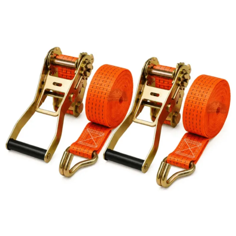 Kit 2 Cintas Com Catraca Para Amarração De Carga 5 Toneladas 9 Metros Muke Tools