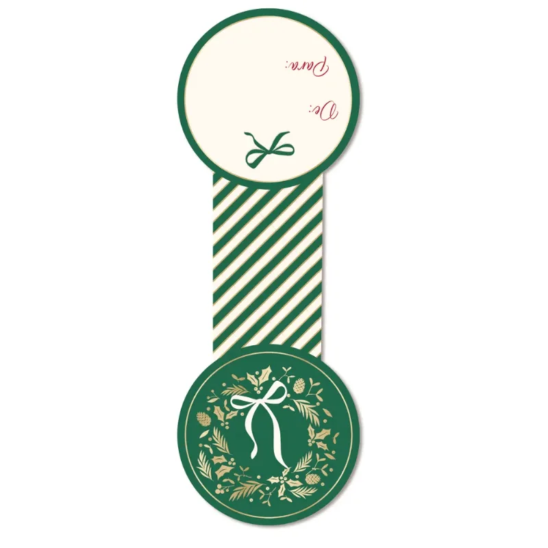 Lacre para Sacola 11x23.5cm Essência Com 10 Verde Cromus