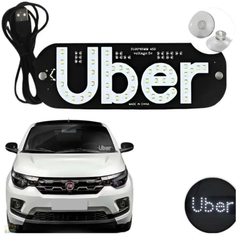 Placa De Led Luminosa Ideal Para Motorista De Aplicativo