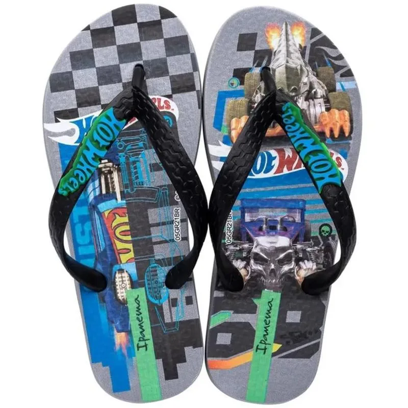 CHINELOS 28009 HOT WHEELS 23 34 GRENDENE - HOT WHEELS