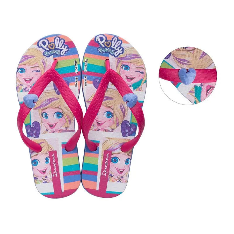 Chinelo Ipanema Infantil Polly Rosa 29/30