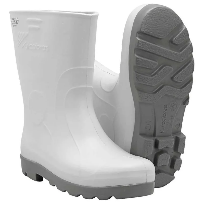 Bota de EVA Branca, Solado Cinza, 44/45, Vulcabras OstenVonder