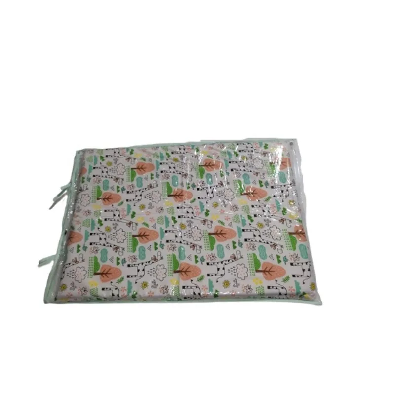 Trocador de cômoda para bebês com capa plástica impermeável girafa