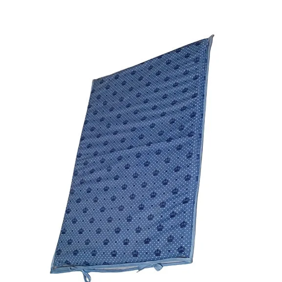 Trocador de cômoda para bebês com capa plástica impermeável coroa azul - Não Disponível - Bebês E Higiene Infantil