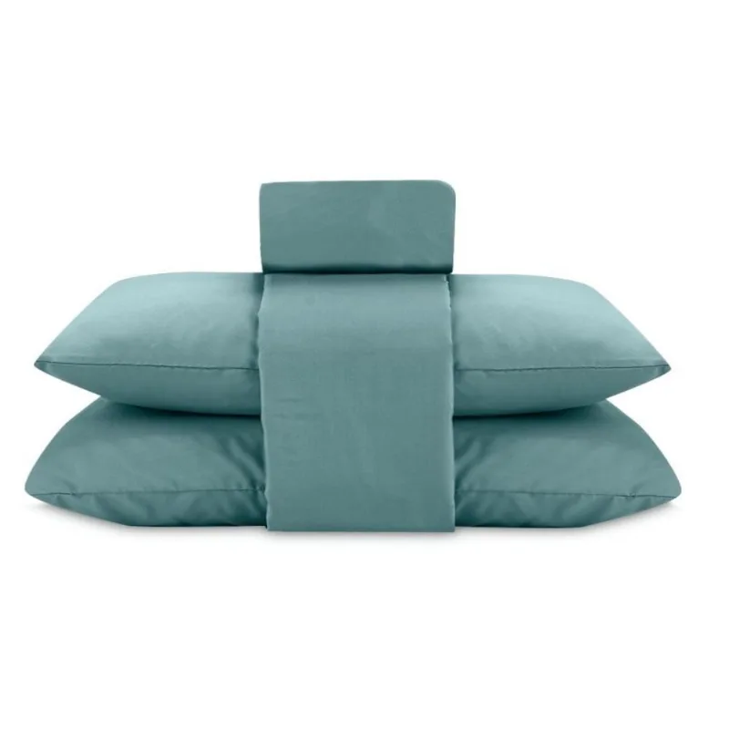 Jogo de Cama Queen Elegance Liso Havan Casa 4 Peças - Verde - Andreza Enxovais