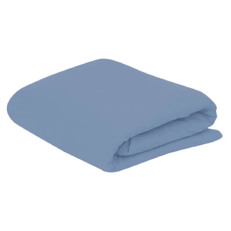 Lençol Solteiro Andreza c/ Elástico Azul - ANDREZA