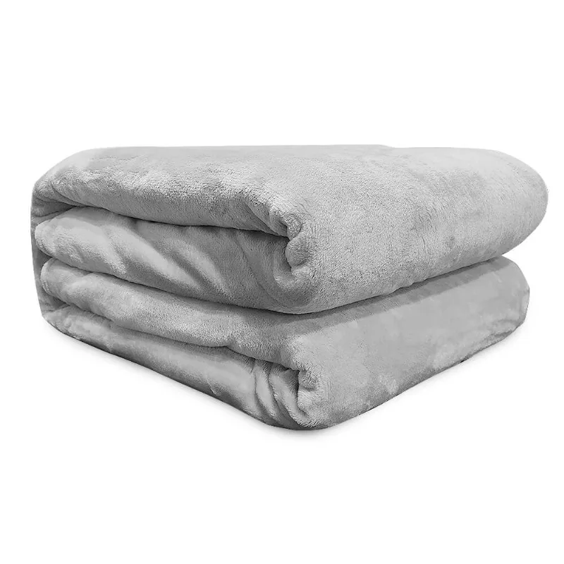 Cobertor Queen Flannel Liso - Andreza - ANDREZA
