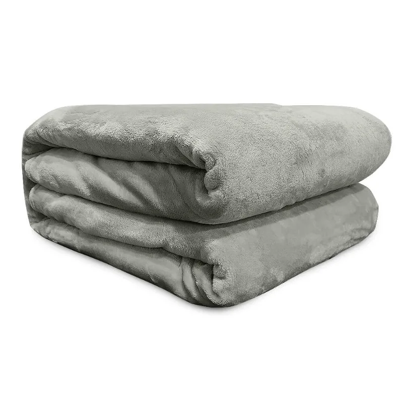 Cobertor Queen Flannel Liso - Andreza - ANDREZA