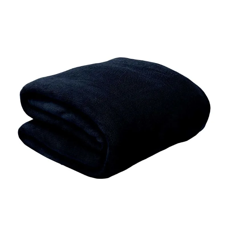 Manta Queen Fleece Azul Escuro 193921 1 Peça