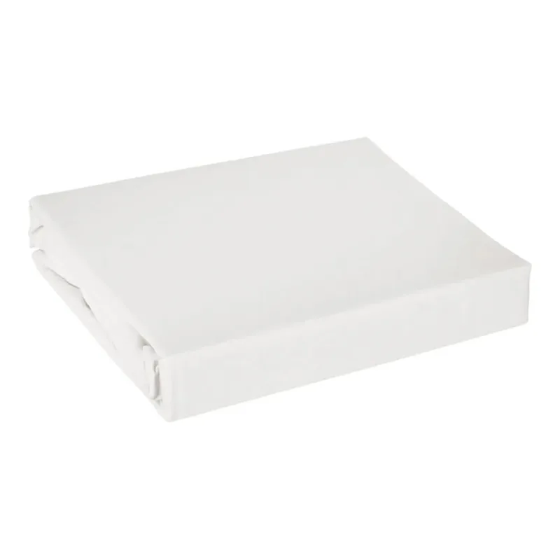Lençol King Andreza c/ Elástico Algodão Branco - ANDREZA