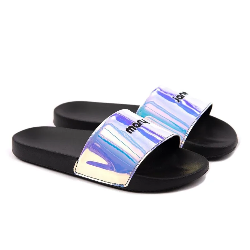 Chinelo Slide Mary Jane Candy Paper Feminino