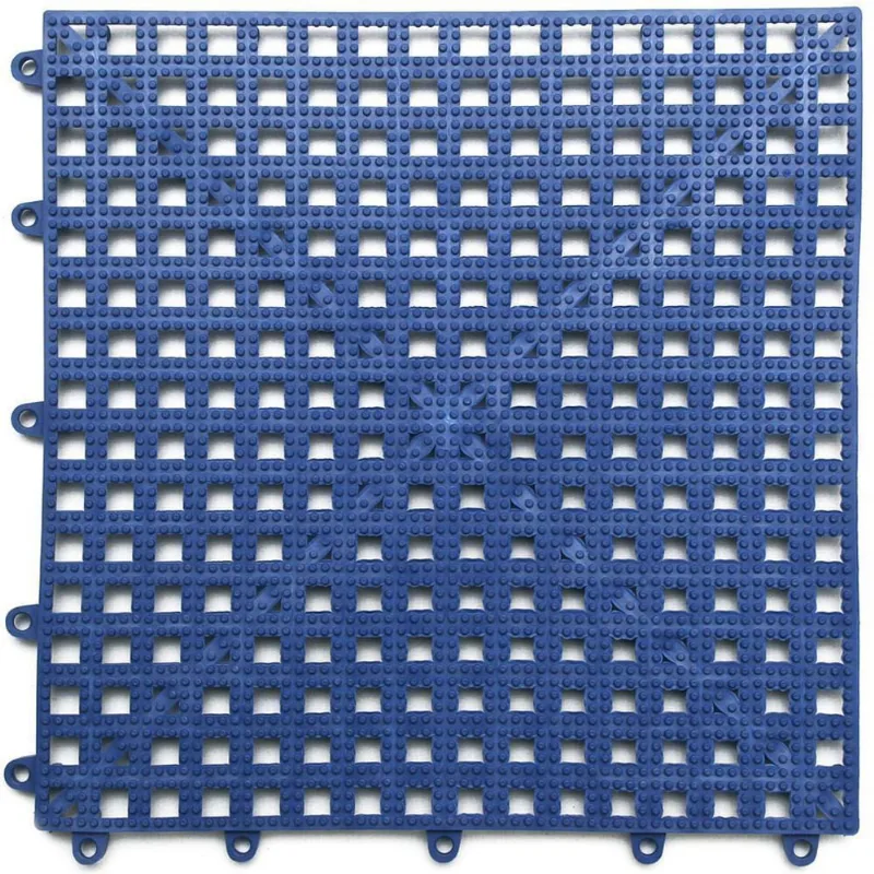 Kit Piso Modular Acqua Kap 6 Pecas Kapazi 30X30cm Azul Royal (MP)